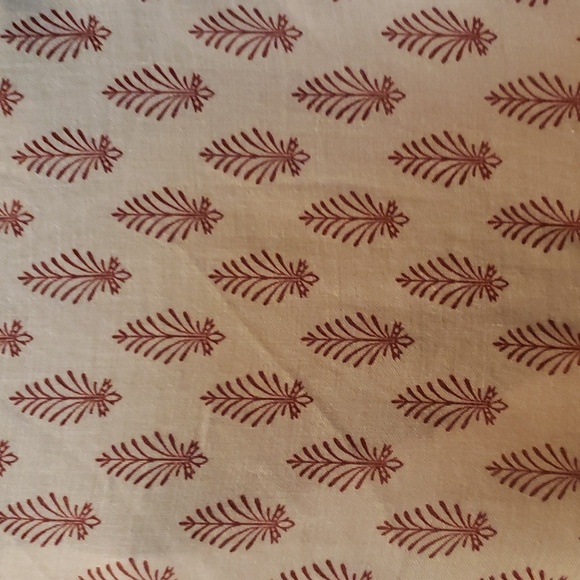 🤎Closet Clear Out🤎Sheer Sleeveless Top with Indo-batik pattern - Picture 4 of 7